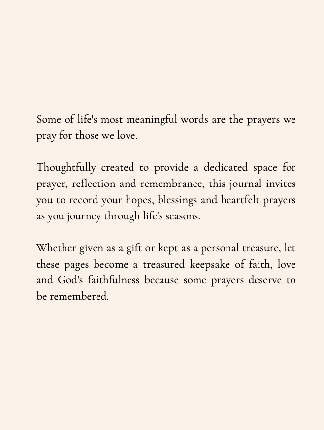 A Grandmother's Prayers
